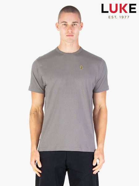 Luke 1977 Grey Traff 1000 T-Shirt Concrete (V13301) | £25