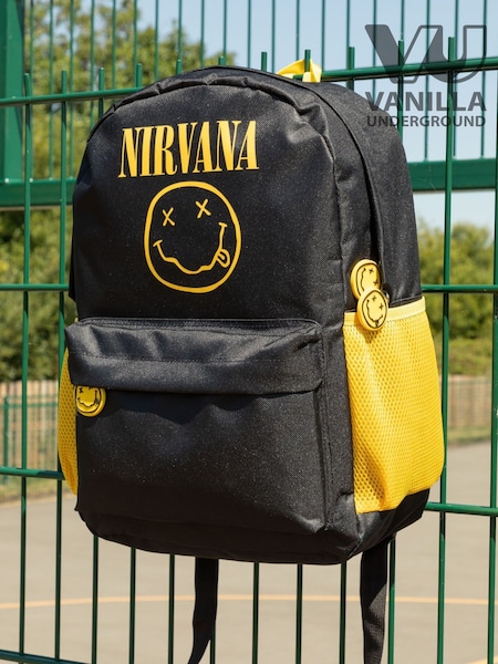 Vanilla Underground Black Nirvana Unisex Backpack (V13932) | £29