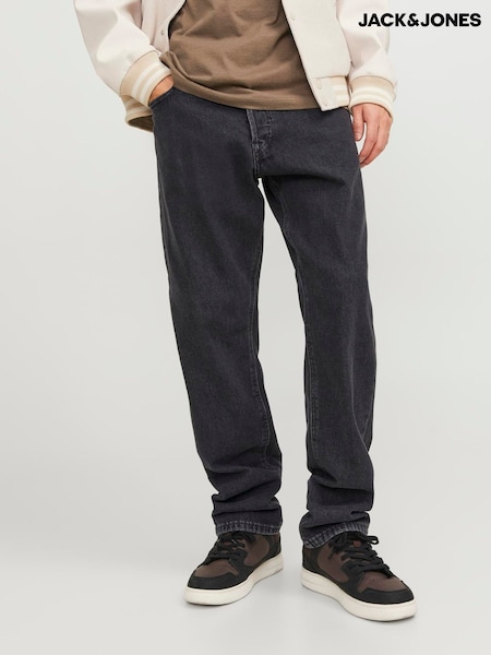JACK & JONES Black Chris Relaxed Fit Jeans (V13950) | £30