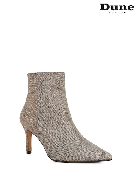 Dune London Brown Obsessively Mid Set Back Point Heels (V14411) | £119