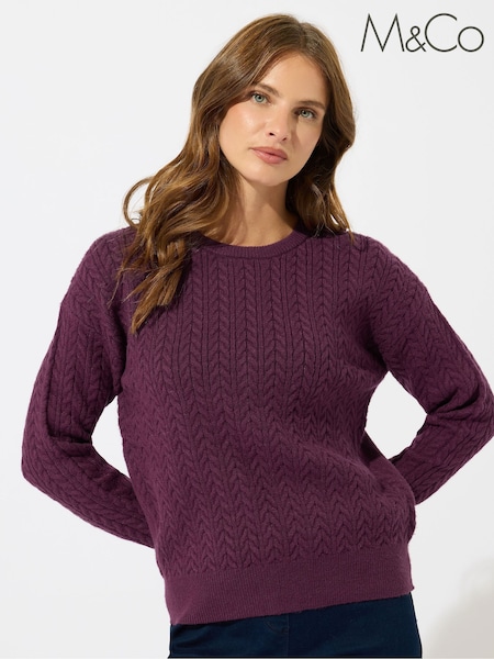 M&Co Red Mini Cable Jumper (V14779) | £33