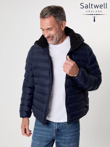 Saltwell Microfleece Lined Puffer Jacket with Removable Hood (V14825) | £65