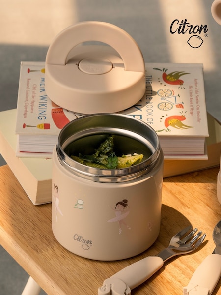 Citron Ballerina Insulated Food Jar 350ml Design (V14841) | £25