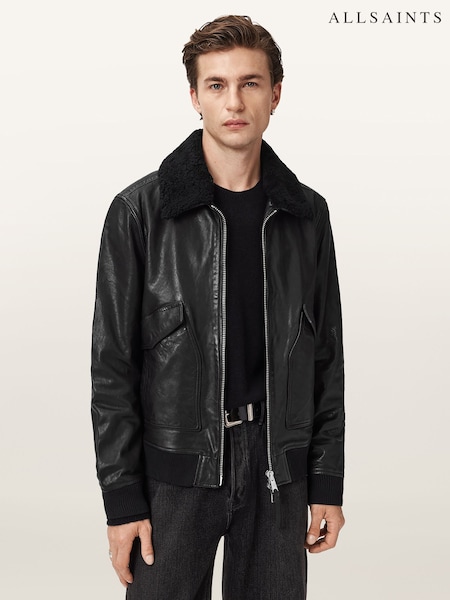 AllSaints Black Vaucluse Aviator Sunglasses (V15267) | £599