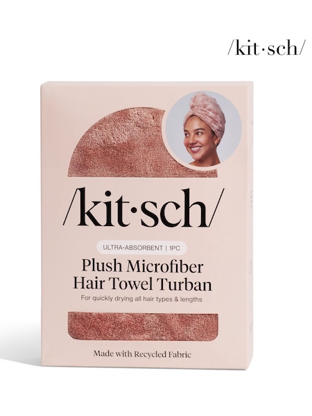 Kitsch Plush Microfibre Hair Towel Turban (V15537) | £19