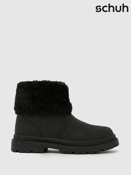 Schuh Cranberry Black Boots (V15554) | £34