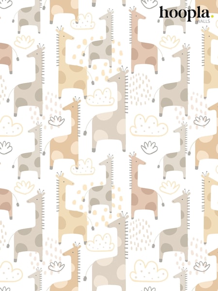 Hoopla Walls Marshmallow Graffiti Friends A4 Wallpaper Sample (V15562) | £1