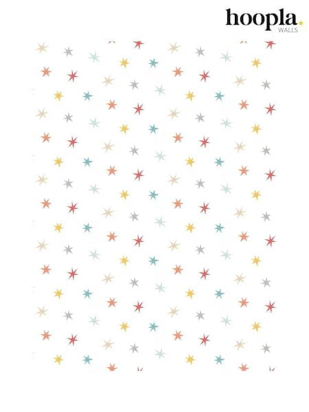 Hoopla Walls Ginger Denim Stripey A4 Wallpaper Sample (V15579) | £1