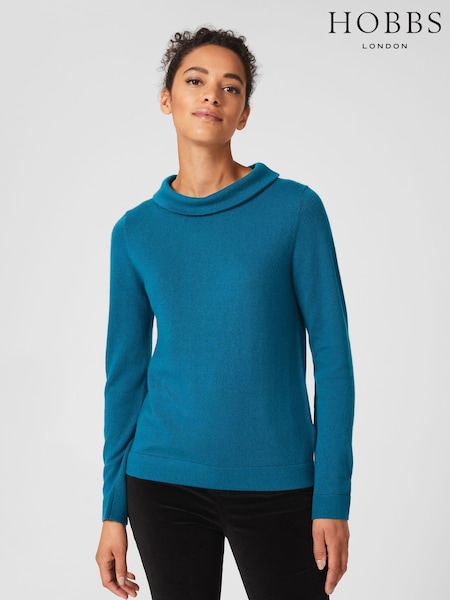 Hobbs Blue Audrey Jumper (V15661) | £89