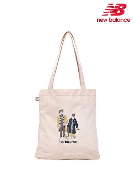 New Balance Cream NB Graphic Tote (V15865) | £17