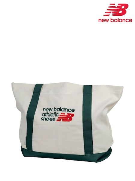 New Balance Green Classic Canvas 100% Cotton Tote (V16063) | £35