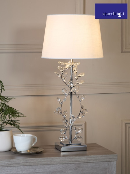 Searchlight Chrome Orla Table Lamp (V16153) | £90