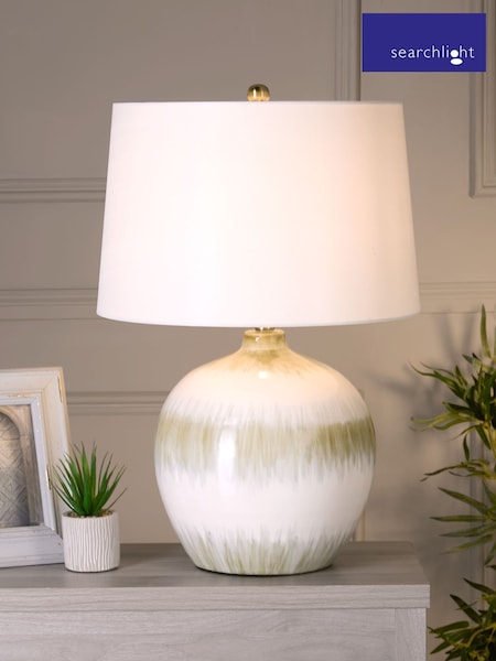 Searchlight Green Soraya Table Lamp (V16154) | £120
