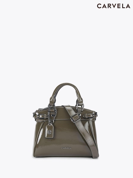 Carvela Green Carvela Mini Valentina Tote Bag (V16637) | £119