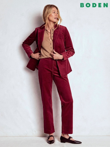 Boden Red Canonbury Cord Trousers (V16869) | £99