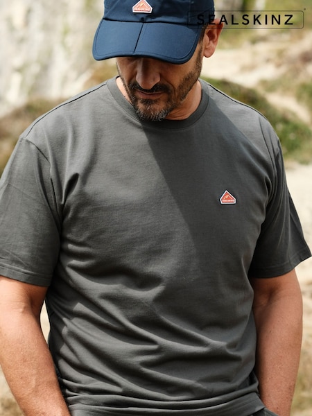 Sealskinz Lingwood Mens Graphic T-Shirt (V17075) | £35