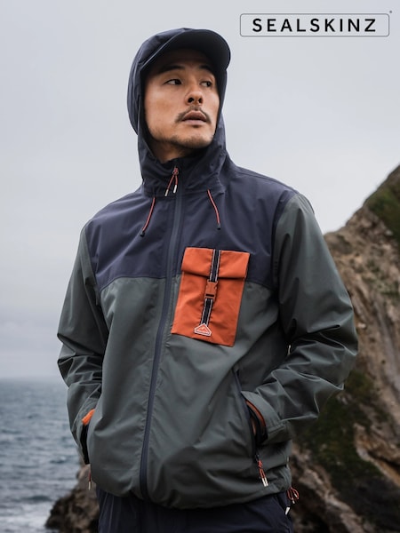 Sealskinz Burlingham Mens Waterproof Packable Jacket (V17083) | £145