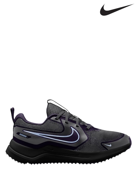 Nike Black Blue Youth Cosmic Running Trainers (V18028) | £38