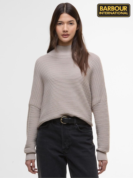 Barbour® International Natural Kaia Jumper (V18099) | £100