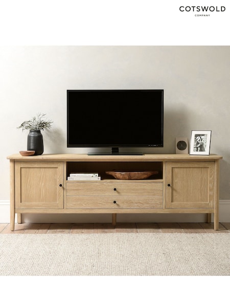 Cotswold Company Natural Extra Large Berkeley TV Unit 75 (V18445) | £900