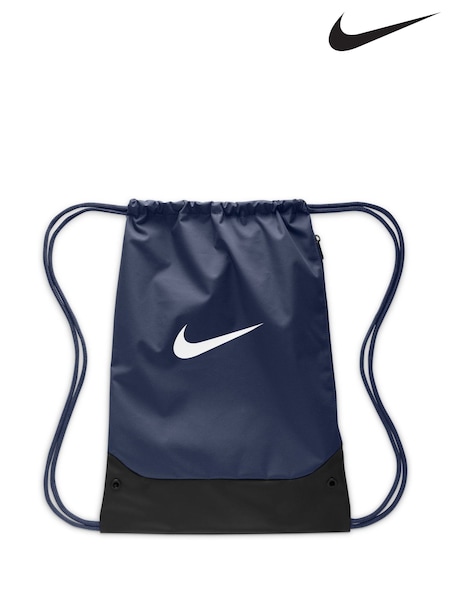 Navy - Regular Nike Brasilia Training Drawstring Bag