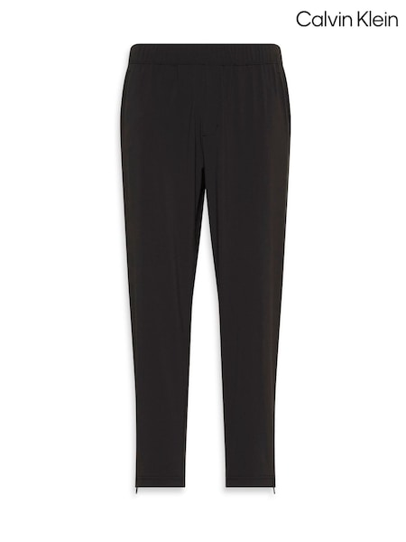 Calvin Klein Black Woven Trousers - Icon Sport (V18788) | £95