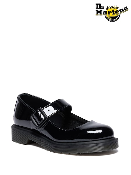 Dr. Martens Black Mariel II Mary Jane Patent Shoes (V18856) | £120