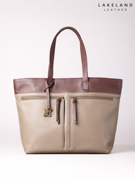 Lakeland Leather Brown Beetham Tote Bag (V19177) | £85