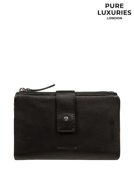 Pure Luxuries London Zaria Leather Purse (V19353) | £25