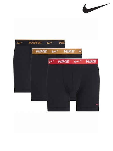 Nike Black Boxer Briefs 3 Pack (V19477) | £34