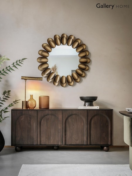 Gallery Home Brown Strata 4 Door Sideboard (V19635) | £1,440