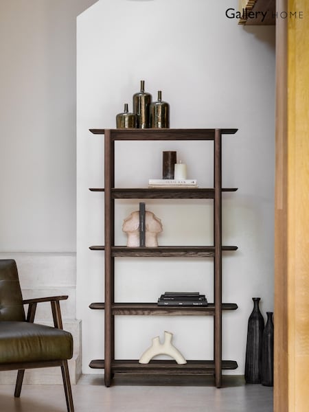 Gallery Home Dark Wood Homestead Open Display (V19636) | £600