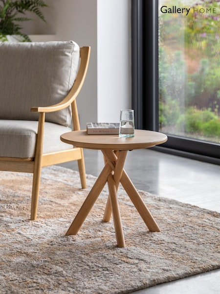 Gallery Home Natural Nordic Side Table (V19639) | £192