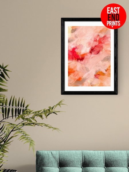 East End Prints Black Abstract Painting I Wall Art Print by Iris Lehnhardt (V19686) | £50 - £130