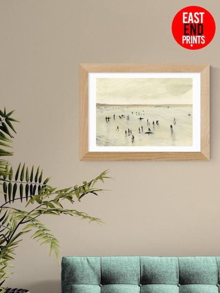 East End Prints Oak Croyde Wall Art Print by Dan Hobday (V19895) | £50 - £130