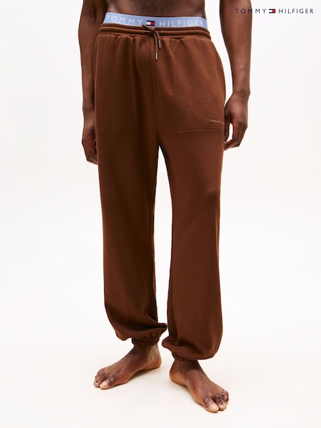 Tommy Hilfiger Brown Slim Joggers (V20033) | £70