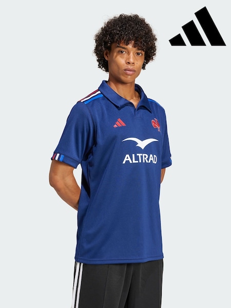 adidas Blue France Rugby Home Footballshirt (V20110) | £80