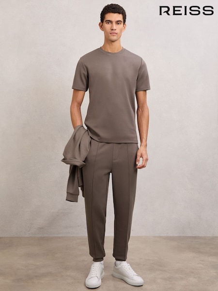 Reiss Light Brown Bradley T-Shirt (V20306) | £68