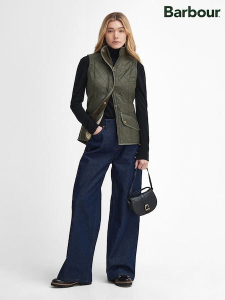 Barbour® Green Cavalry Gilet (V20458) | £129