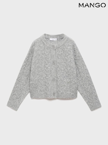 Mango Grey Cardigan Gracie (V20467) | £26