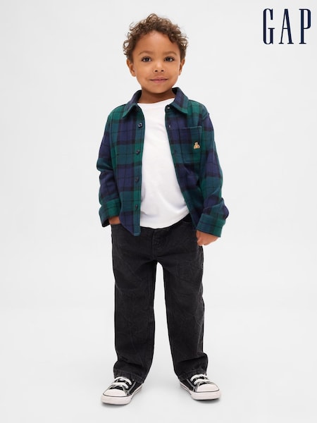 Gap Black Pull On Baggy Jeans (6mths-5yrs) (V20545) | £20