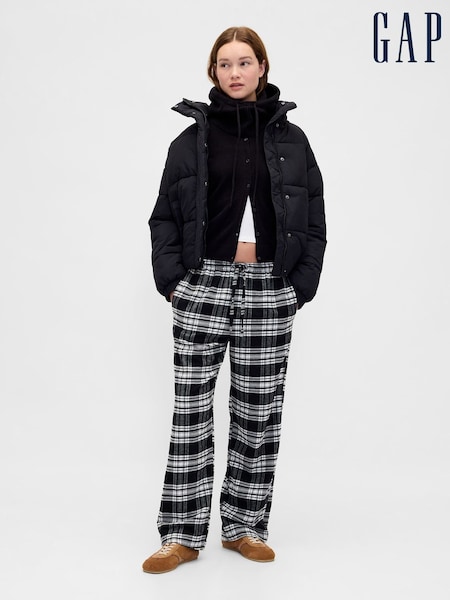 Gap Red Stripe Softest Flannel Pyjama Shorts Set (V20695) | £45