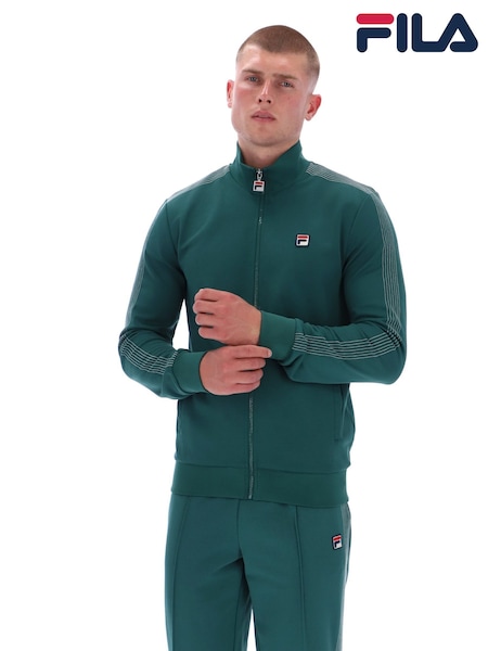 Fila Green Keith Contrast Stitch Track Top (V20720) | £80