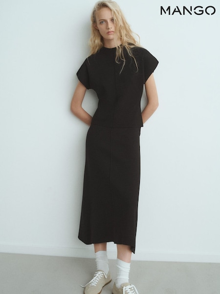 Mango Black Skirt Zonard (V20849) | £46