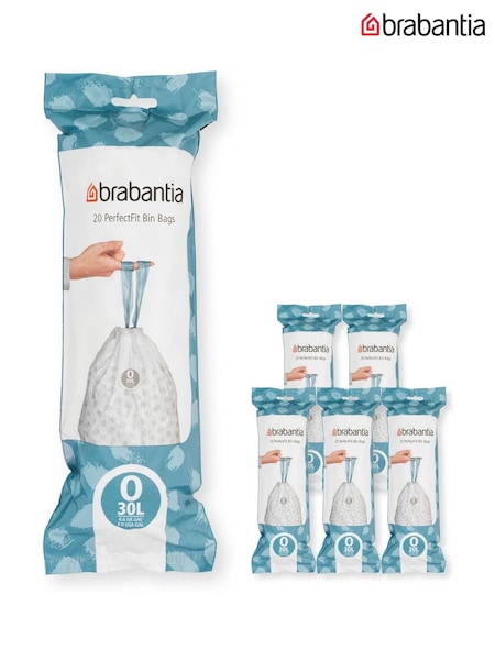 Brabantia White PerfectFit Bin Bag (V22067) | £30