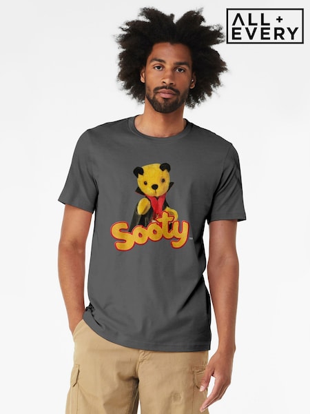 All + Every Grey Sooty Halloween Vampire T-Shirt (V22389) | £25