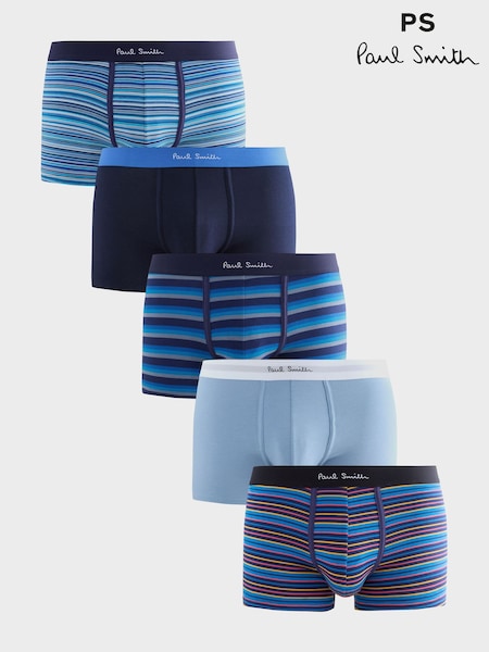 PS Paul Smith Black Printed Boxers 5 Pack (V22613) | £69