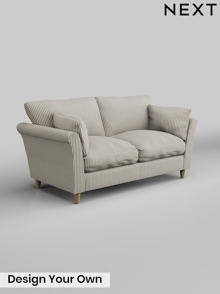 Chenille Stripe/Moss Green Hartley Relaxed Sit (V22724) | £1,175