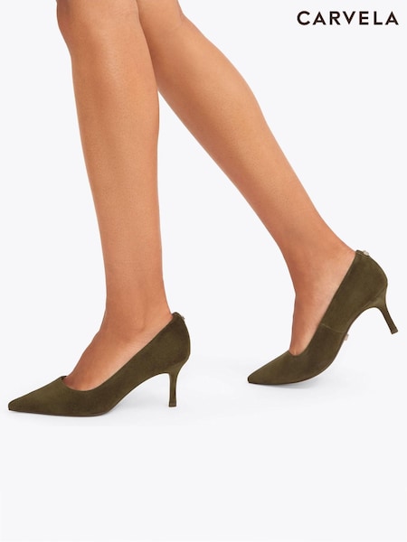 Carvela Brown Pompeii Court Shoes (V22761) | £139