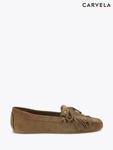 Carvela Brown Loafer Shoes (V22763) | £139